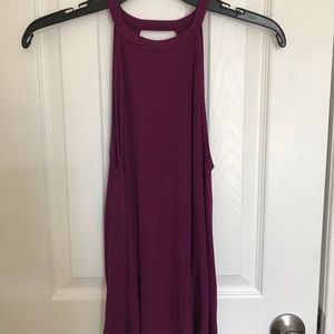 Authentic American Heritage, purple tank top